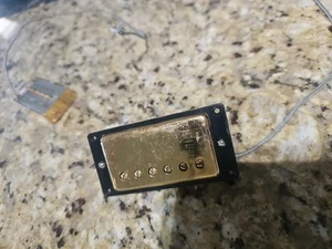 Gibson 1974 USA Patent Number T Top PAF Guitar Humbucker Pickup Gold - Picture 1 of 3