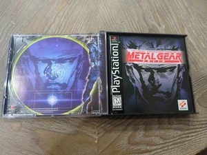 Metal Gear Solid Sony PS1 PlayStation 1 1999 -Disco 2 e Instr. Disco faltante #1 - Imagen 1 de 3