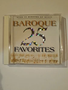 Various Artists - 25 Baroque Favorites CD Classical Music Programming - Picture 1 of 1