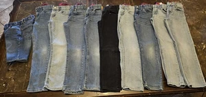 Pre-owned Levi Lot 9 Jeans 1 Short All Sz 10 - Picture 1 of 1