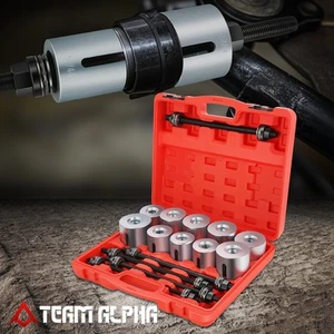 27Pcs Universal Press & Pull Sleeve Kit Bush Bearing Removal Insertion Tool Set - Picture 1 of 8