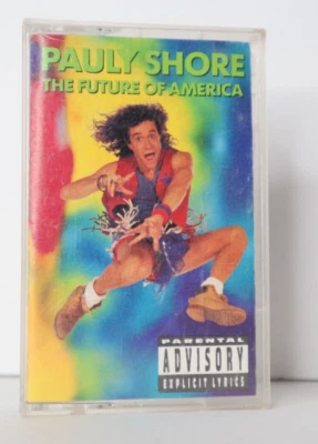 Pauly Shore The Future of America Comedy Cassette Tape Vintage Foto 1 de 4