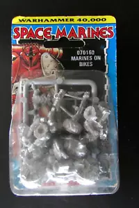 OOP Citadel / Warhammer 40k / Rogue Trader 070160/1 Techmarine On Motorbike BNIB - Picture 1 of 2