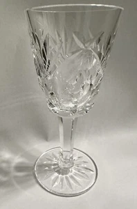 Calice bicchiere vino bianco Waterford Crystal Ireland Ashling (taglio) 5,5" ~ taglio ventaglio - Foto 1 di 6