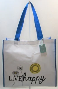 Bolso de compras reutilizable Hallmark Live Happy - Imagen 1 de 8
