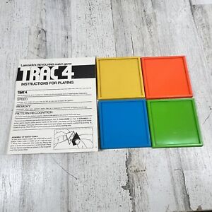 VTG 1976 Lakeside TRAC 4 Game Replacement Trays & Instructions
