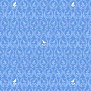 Blank Quilting 9010-75 Birds Of A Feather Tonal Mini Birds Blue Fabric By Yard - Picture 1 of 1