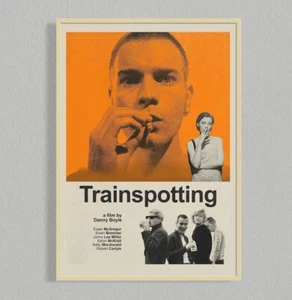 Trainspotting Mid Century Movie Poster Film Poster No Frame, Movie Poster - Picture 1 of 4