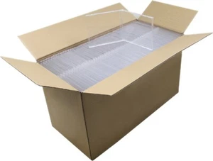 (200) Durchsichtig PREMIUM Leere Ersatz Schmuck Box Hüllen 10,4 mm kein Tablett #CDBS10CLPR - Bild 1 von 2