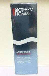 Biotherm Homme Aquapower Fresh Water-Gel Oligo-Thermal Care Moisturizes & Cools - Picture 1 of 5