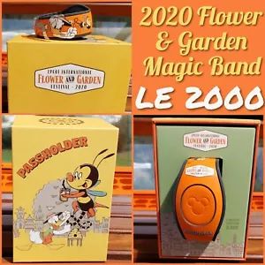 2020 Disney EPCOT Flower & Garden Festival Passholder Donald Magic Band LE 2000 - Bild 1 von 6