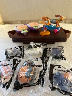 Disney Pixar Toy Story Lightyear McDonald Toys Buzz Woody Slinky - Image 1 of 4