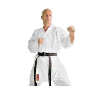 Hayashi WKF Approved Worl Karate-Gi KUMITE 025-1 SPAR Uniform Ribbed Lightweight - Image 1 of 3
