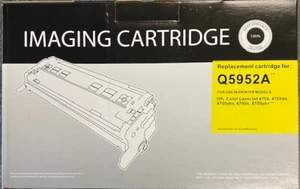 NIB Compatible HP 643A Yellow Toner Cartridge Q5952A for Color Laserjet 4700 - Picture 1 of 1