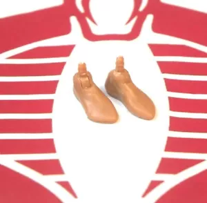 Vitruvian HACKS Male Blank Champagne Tan Feet Pair 1:18 Body Part Boss Fight  - Picture 1 of 1