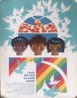 1981 Original vtg soviet Russia USSR URSS plakat affiche cartel manifesto poster