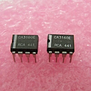 2 PCS RCA CA3160E 4MHz BiMOS Operational Amplifier with MOSFET Input/CMOS Output - Picture 1 of 1