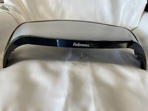 Fellowes Computer Monitor Lift Stand Black PC Riser Plastic 4" Corner Set - Picture 1 of 3