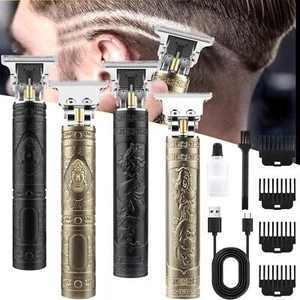 Tagliacapelli Professionale Lama a T Zero Gapped Trimmer Ricaricabile con Guida Pettini - Foto 1 di 56
