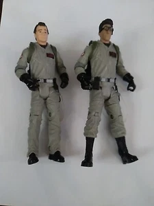 009 Ghostbusters 6" Movie Action Figures Peter Venkman & Spengler Lot Of 2 - Picture 1 of 16
