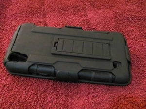 Hard Plastic Case w. Belt Clip and Kick Stand, Heavy Duty Armor fits LG X Phones - Picture 1 of 12