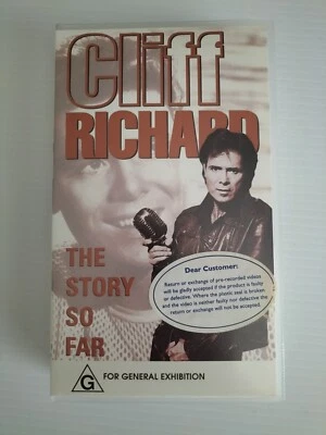 Cliff Richard - The Story So Far VHS - image 1 of 4
