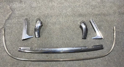 Ford Convertible Sunliner Galaxy Fairlane 1959 juego de molduras de parabrisas Foto 1 de 4