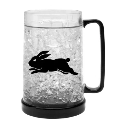 South Sydney Rabbitohs NRL Gel Ezy Freeze Beer Stein Frosty Mug Cup Man Cave - image 1 of 4