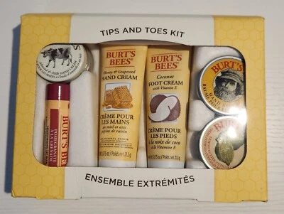 Kit de puntas y dedos de los pies Burt's Bees conjunto extremidades nuevo en caja Foto 1 de 4