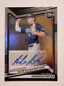 2022 Panini Elite Edizione Extra - Firme #138 Andrew Pintar (AU, RC) - Foto 1 di 7