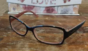 Calvin Klein CK4117S 270 Glass Frames Rose Pink and Brown Frame Women 55-16-125 - Picture 1 of 7