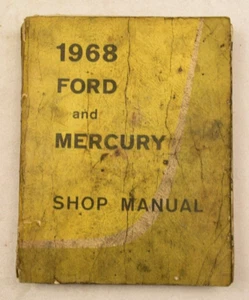 1968 FORD and MERCURY FACTORY SERVICE / SHOP MANUAL - Picture 1 of 2