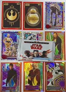 Journey to Star Wars The Last Jedi GOLD, FOIL,JEDI FOIL CARDS - Choose your own - Picture 1 of 38