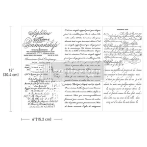 Vintage Script | Redesign With Prima Décor Transfer - Picture 1 of 3