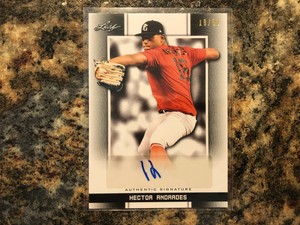 Hector Andredes 2019 Leaf Perfect Game National Showcase Auto 19/50 Twins