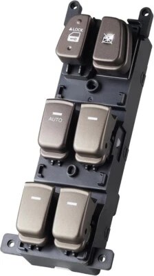 Interruptor de ventana principal eléctrico lado del conductor para Hyundai Sonata 2009-2010 93570-3K600 Foto 1 de 4