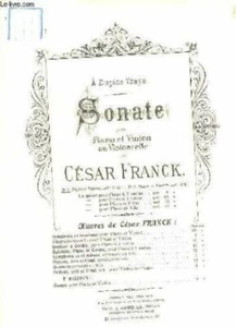 Sonate für Klavier und Violine oder Violoncello. n_1: Klavier und Violine. von FRANCK ... - Bild 1 von 1