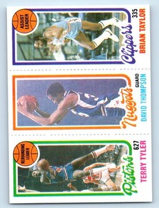 1980 Topps #79 Terry Tyler David Thompson Brian Taylor NM