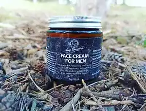 FACE CREAM FOR MEN 120ML Anti-Ageing Vegan and Natural Essential Boutique - Picture 1 of 4