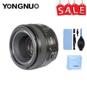 YONGNUO YN50mm F1.8 AF Full-Frame Standard Lens for Nikon Camera - Picture 1 of 8