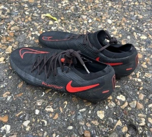 Nike Phantom GT Pro FG Black Red Men’s Size 8 Ck8451-060 - Picture 1 of 6