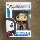 Funko Pop Marvel Captain America Civil War Scarlet Witch 133 Vaulted & Protector