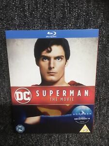 Superman: The Movie Blu-ray new sealed with slipcase Cover Sleeve. Freepost Uk