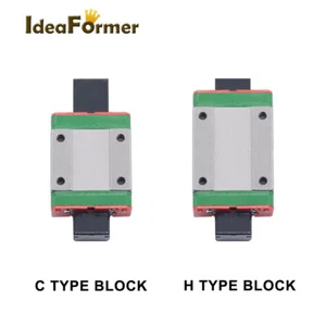 MGN12H MGN12C Linear Rail Sliding Block Rail Carriage For 3D Printer CNC Parts - Picture 1 of 6