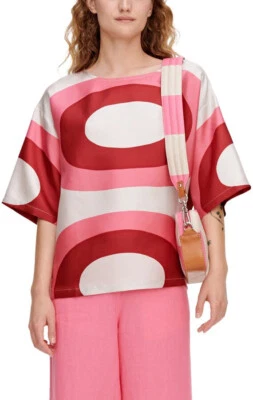Blusa Top de Seda MARIMEKKO Silea Melooni 049846 520230 Precio de venta sugerido por el fabricante $295 Foto 1 de 4