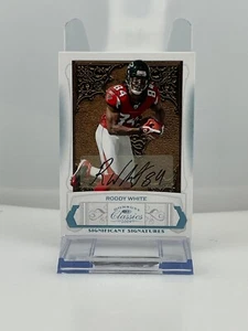 Panini Donruss Classics Signicant Signatures Roddy White 2009 automático/10 - Imagen 1 de 2