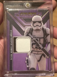 2024 Topps Star Wars Masterwork Stormtrooper Armor Relic Dante Briggins /50 - Picture 1 of 3
