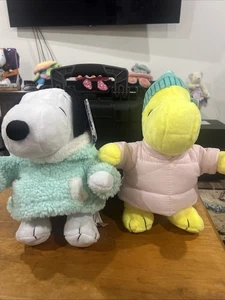2024 RAZ Woodstock Snoopy Hoodie und Puffer neu mit Etikett - Bild 1 von 6