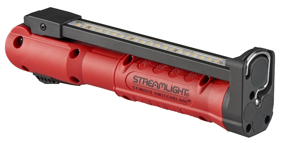 Linterna De Barra Recargable LED USB Streamlight Stinger Switchblade® Roja 76800 - Imagen 1 de 4