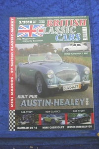 British Classic Cars 3/10 Austin Healey 100M Jensen Interceptor Daimler DB 18 - Foto 1 di 2